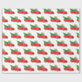 Cadeau Papier à papier pour l'enlèvement de Noël - Camion (Plat)