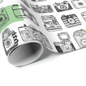 Cadeau Papier à papier - "Sourires" au fil des ans (Coin rond)