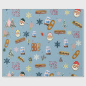 Cadeau Papier à papier - Une histoire de Noël à Philly (Plat)