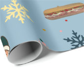 Cadeau Papier à papier - Une histoire de Noël à Philly (Coin rond)