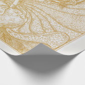 CADEAU PAPIER À REPASSER : FEMME AVEC DES SWANS : JAN TOO (Coin)