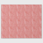 Cadeau Papier à Sucre de canne rouge et rose (Plat)