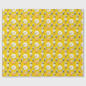 Cadeau Papier abeille Happy Wrapper (Plat)