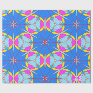 Cadeau Papier Abstrait Motif unique