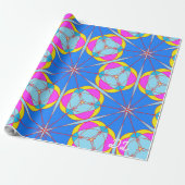 Cadeau Papier Abstrait Motif unique (Déroulé)