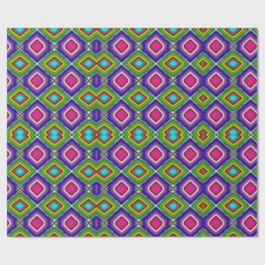 Cadeau Papier Abstrait Motif unique (Plat)