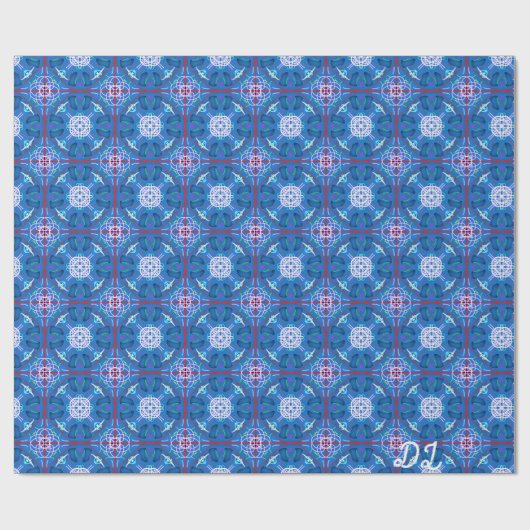 Cadeau Papier Abstrait Motif unique (Plat)