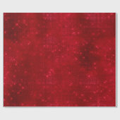 Cadeau Papier alu rouge brillant (Plat)