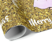 Cadeau Papier Angel (Coin rond)