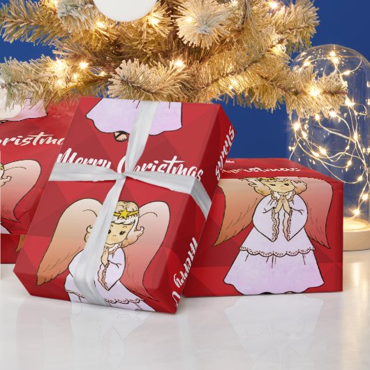 Cadeau Papier Angel (Vacances)