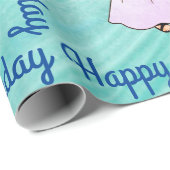 Cadeau Papier Angel (Coin rond)