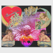 Cadeau PAPIER ANGEL WRAPPING POUR la Saint-Valentin (Plat)