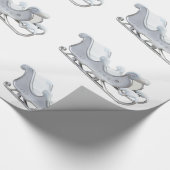 Cadeau Papier blanc à enveloppement (Coin)