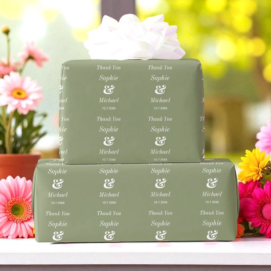Cadeau Papier blanc éco-blanc mariage Bride