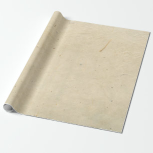 Cadeau Papier blanc gris fait main