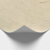 Cadeau Papier blanc gris fait main (Coin)