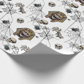 Cadeau 🤍 Papier blanc Pharaon Mummy Enveloppement 🎃 👑 (Coin)