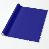 Cadeau Papier bleu marine (Déroulé)