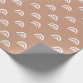 Cadeau Papier Boho motif Abstrait (Coin)