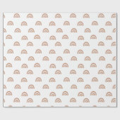 Cadeau Papier Boho motif Abstrait (Plat)