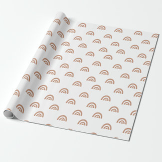 Cadeau Papier Boho motif Abstrait