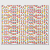 Cadeau Papier brillant à envelopper Jellybean (Plat)