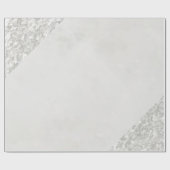 Cadeau Papier brillant, Argent gris (Plat)