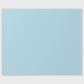 Cadeau Papier brillant bleu clair (Plat)