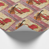 Cadeau Papier brillant, Cello Victorian (Coin)