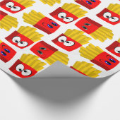 Cadeau Papier brillant, Fries françaises (Coin)