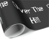 Cadeau Papier brillant "Over the Hill" (Coin rond)