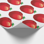 Cadeau Papier brillant POMME ROUGE (Coin)