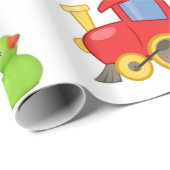 Cadeau Papier brillant, Services de garde d'enfants (Coin rond)