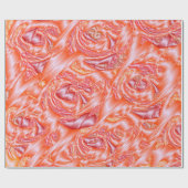 Cadeau papier brillant, unique, coloré, festif, (Plat)