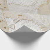 Cadeau Papier brodé Crazy Quilt Design (Coin)