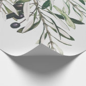 CADEAU PAPIER CADEAU: BRANCHE OLIVE (Coin)