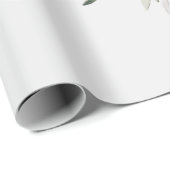 CADEAU PAPIER CADEAU: BRANCHE OLIVE (Coin rond)