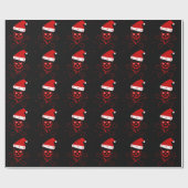 Cadeau Papier Cadeau/Crâne (Plat)