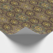 Cadeau Papier Cadeau, “Gilded Glam” (Coin)