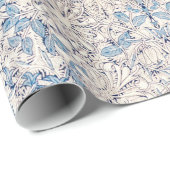 CADEAU PAPIER CADEAU: WILLIAM MORRIS : HONEYSUCKLE (Coin rond)