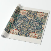 CADEAU PAPIER CADEAU: WILLIAM MORRIS : HONEYSUCKLE (Déroulé)