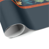 CADEAU PAPIER CADEAU: WILLIAM MORRIS : PHÉASANT (Coin rond)