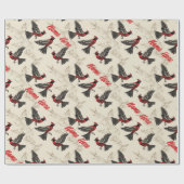 Cadeau Papier cardinal personnalisé (Plat)