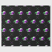 Cadeau Papier Casquette Mardi Gras Jester (Plat)