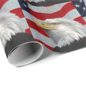 CADEAU PAPIER CHAUVE D'EAGLE-WRAPPING (Coin rond)