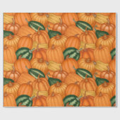 Cadeau Papier citrouille (Plat)