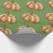 Cadeau Papier citrouille (Coin)
