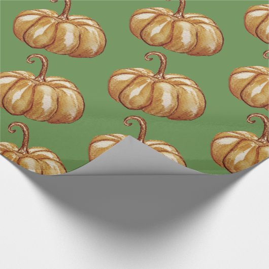 Cadeau Papier citrouille (Coin)