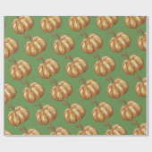 Cadeau Papier citrouille (Plat)