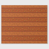 Cadeau Papier citrouille (Plat)